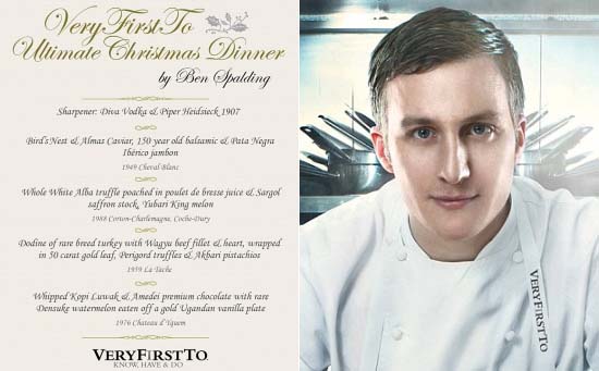 Worlds Most Expensive Christmas Dinner Is Being Cooked In UK